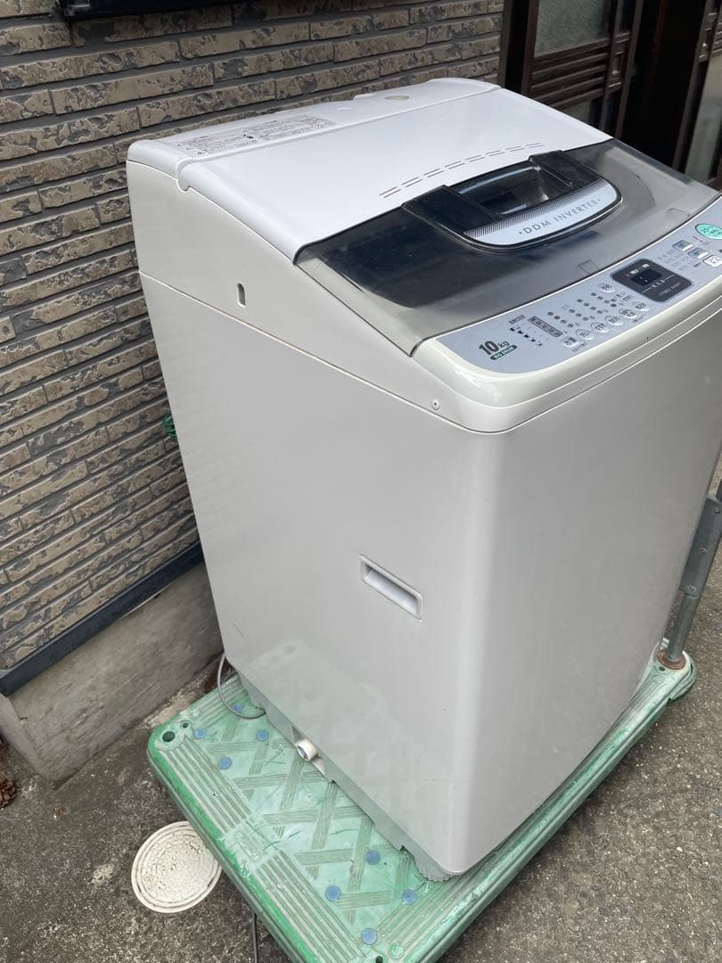 大家族用 10Kg ファミリー用洗濯機 サンヨー