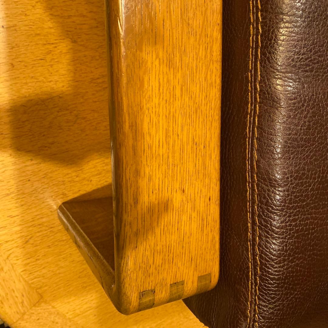 Condehouse ボルス　オットマン　高級　シボ厚革　旭川家具