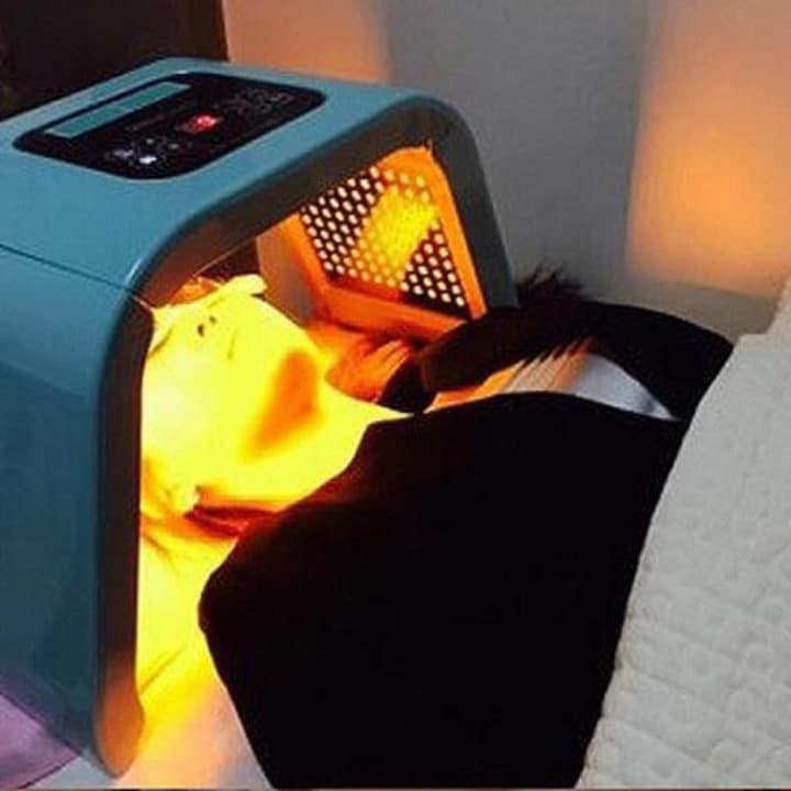 韓国大人気！LED美顔器 橋形 背中やお腹にも施術可能しわ、ニキビ対策