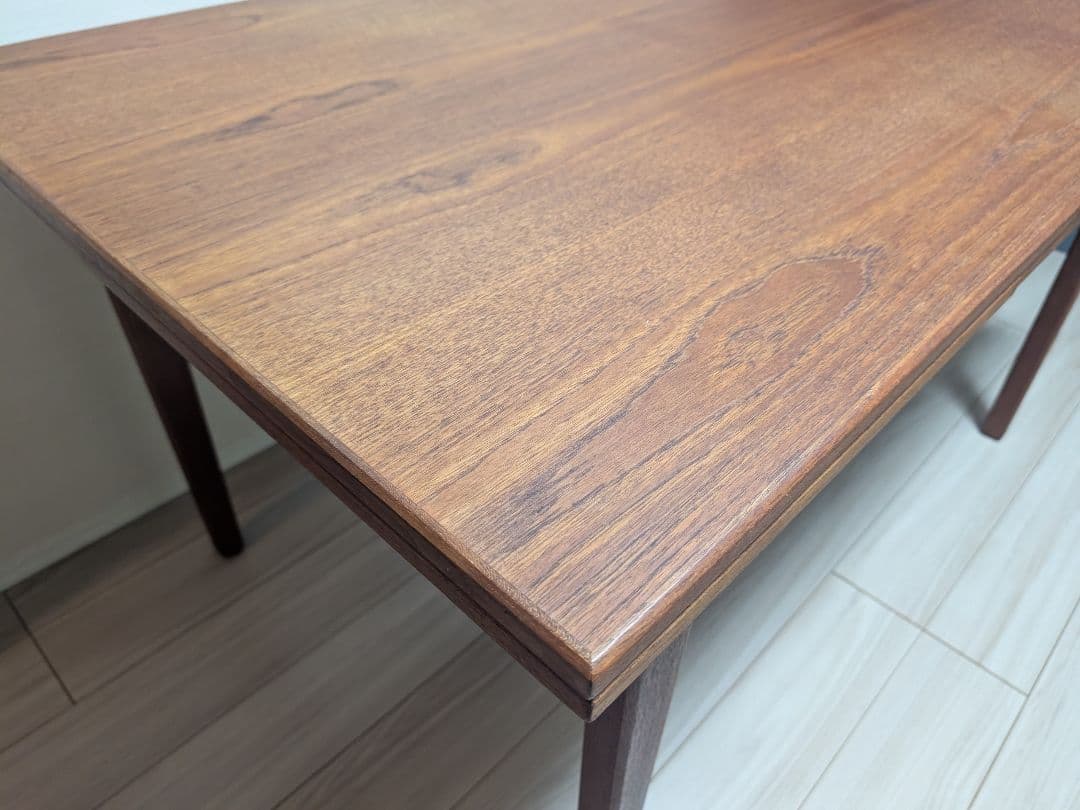 エクステンションダイニングテーブル チーク デンマーク 北欧