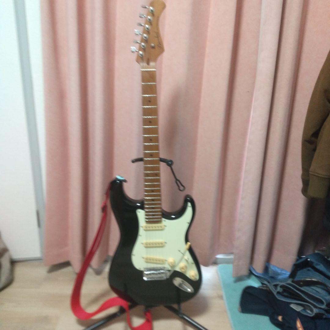 福田Nせん専用　バッカス　BST-1-RSM/M BLK 黒　ストラトキャスター 新品 Bacchus(バッカス) ／ BST-1-RSM／M BLK ストラトキャスター