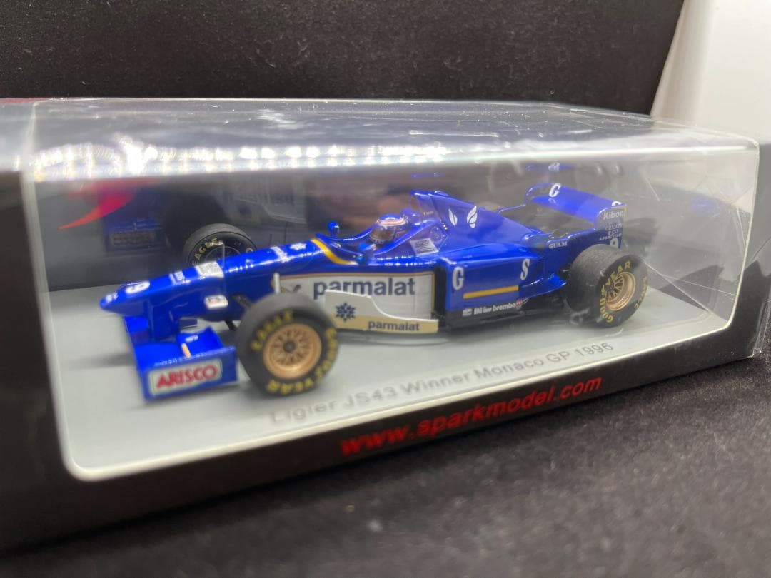 スパーク 1/43 リジェ JS43 モナコGP 1996 Winner パニス