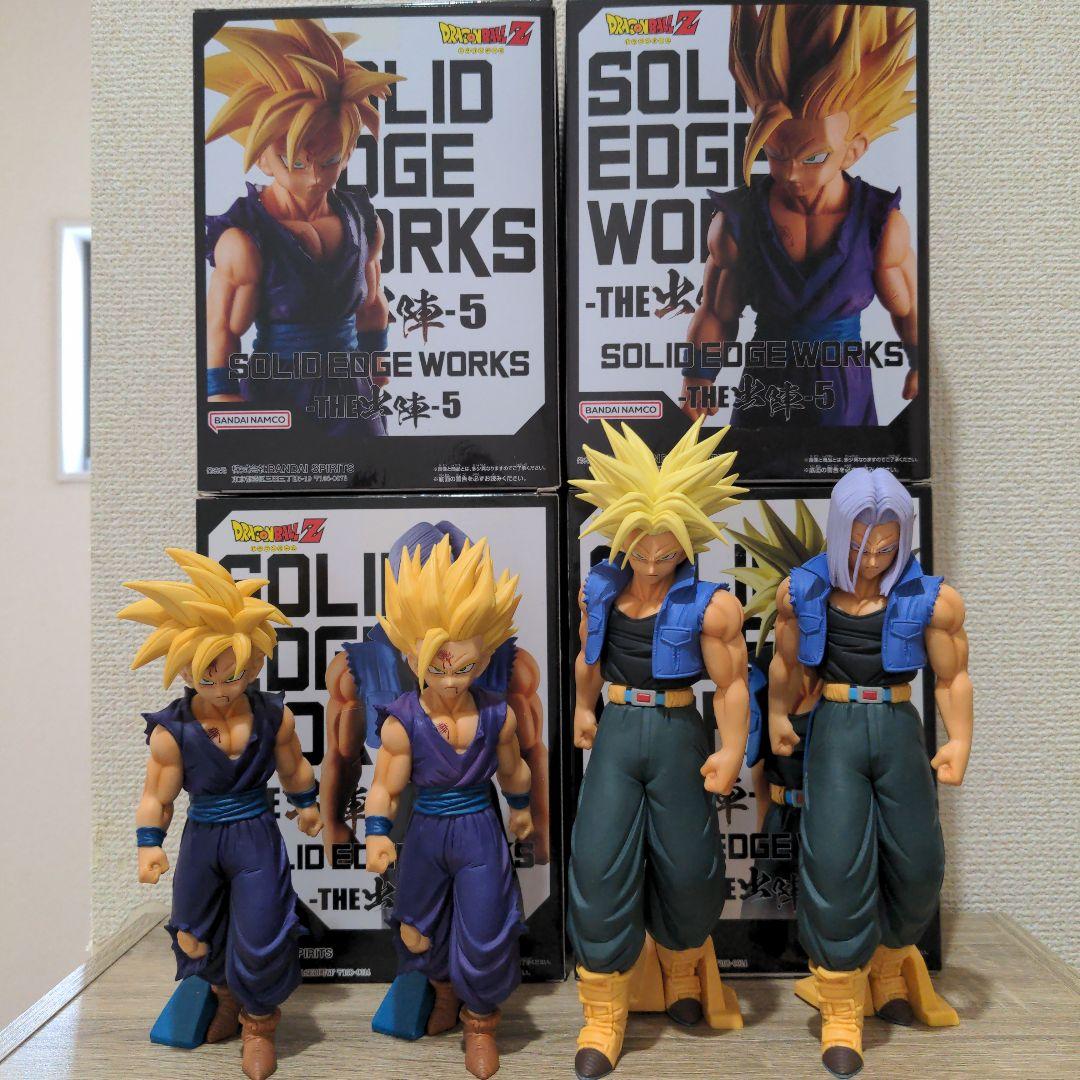 ドラゴンボール SOLID EDGE WORKS THE出陣 トランクス 孫悟飯