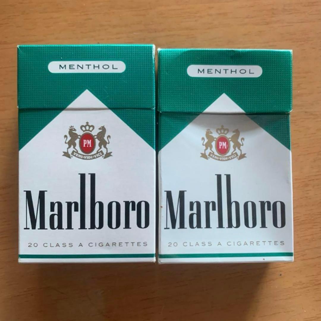 タバコ空箱】マルボロメンソール - メルカリ