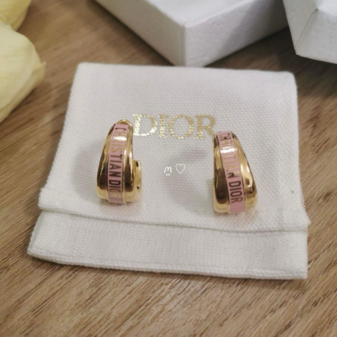 クリスチャンディオールDior コードピアス Code フープピアス 現行販売