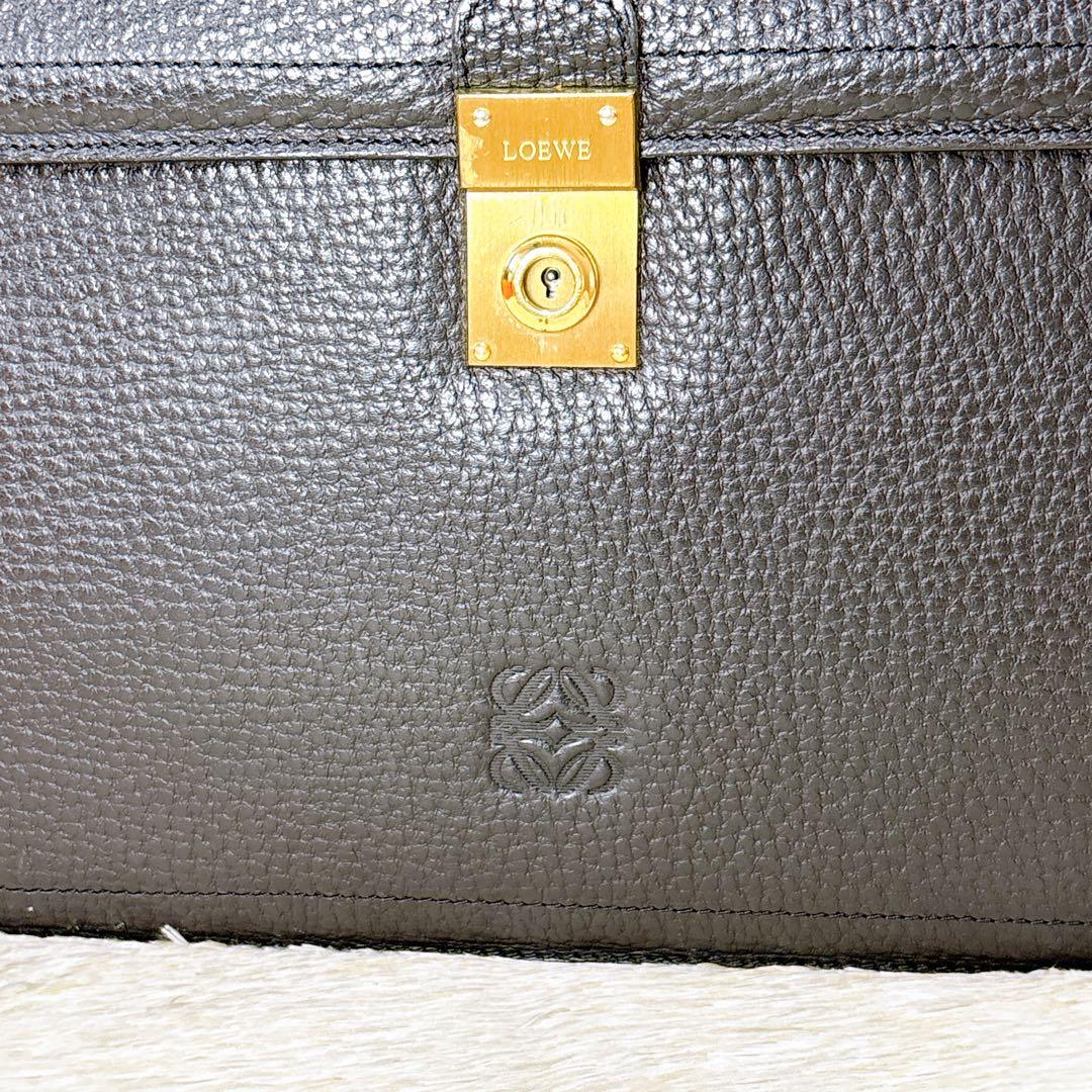 ✨美品✨ロエベ LOEWE ビジネスバッグ アナグラム ブリーフケース A4可