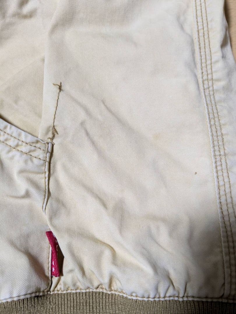 OLD STUSSY アクティブジャケット フェード ダメージ 古着