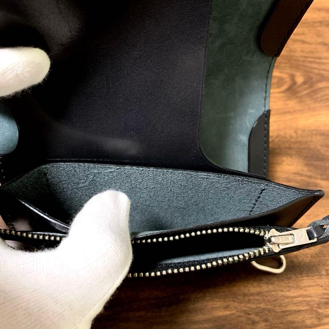 トラッカーウォレット　コードバン×栃木サドル　⭐︎CA008