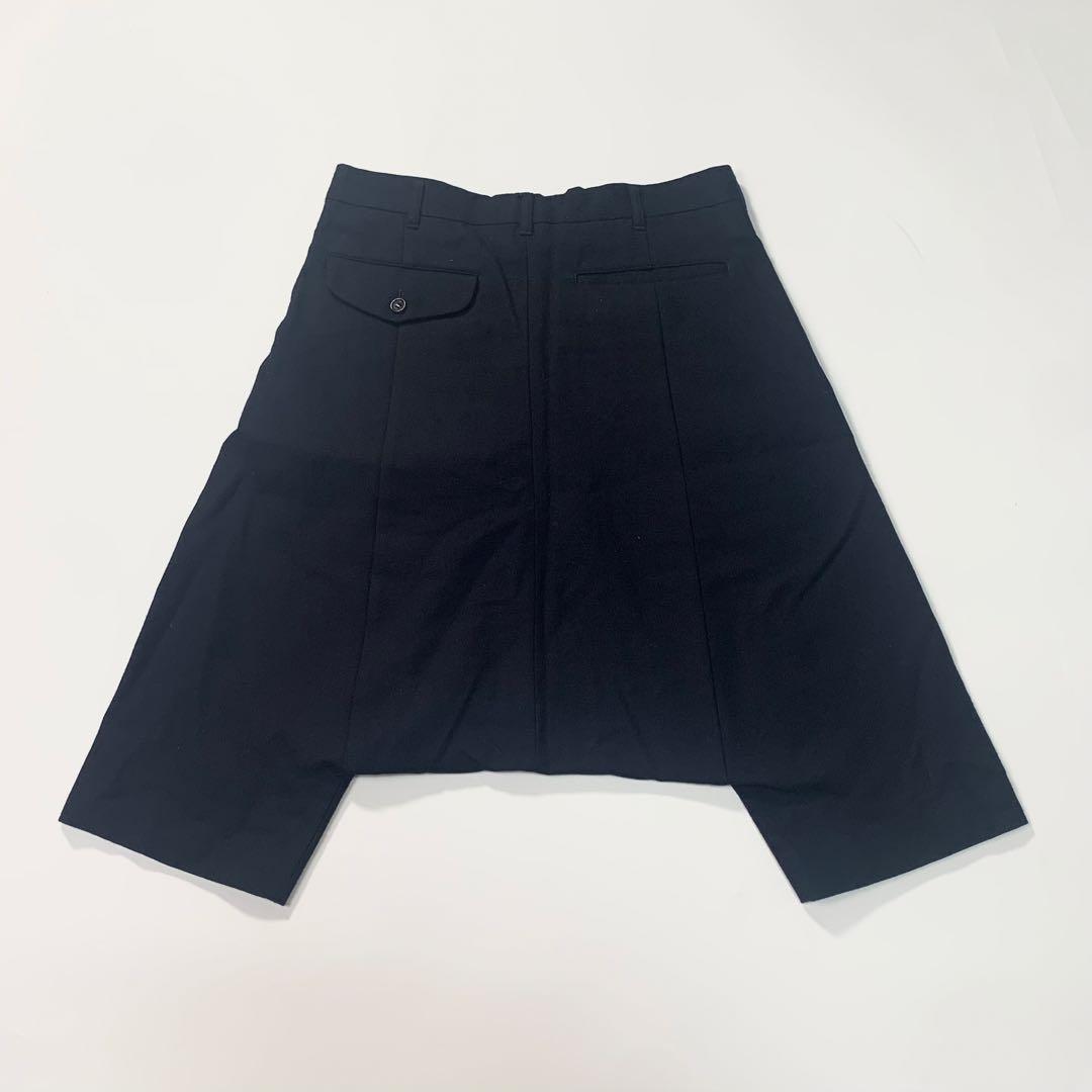 ウ*ィ様 コムデギャルソン 10SS ウール サルエル ショートパンツ ショーツ