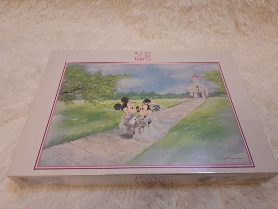 新品未開封】ディズニー ジグソーパズル 1000 そよ風のウェディング