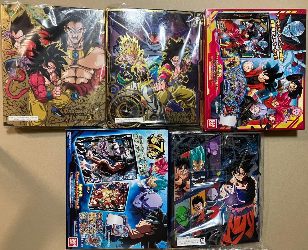 JM2弾 スーパードラゴンボールヒーローズ　未使用 &未開封　公式バインダー5冊 楽天市場】スーパードラゴンボールヒーローズ オフィシャル4ポケット