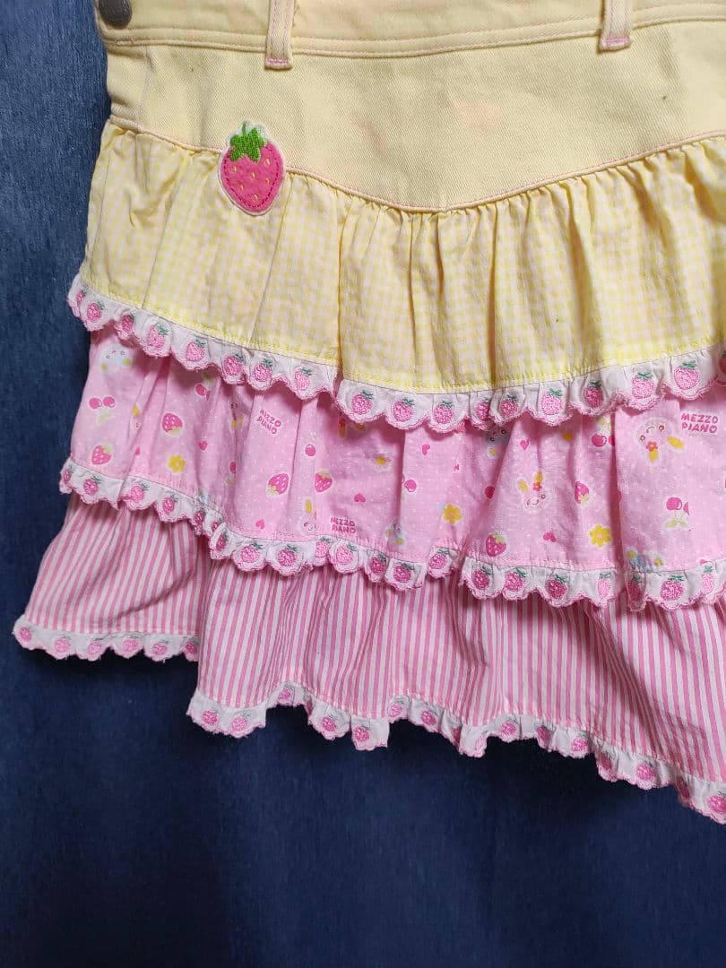 日*9様 メゾピアノ　レトロ　希少　ジャンパースカート