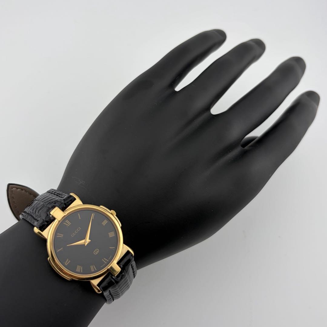 【新品電池/稼働/希少】グッチ 3400M 腕時計 ローマン スーキー メンズ