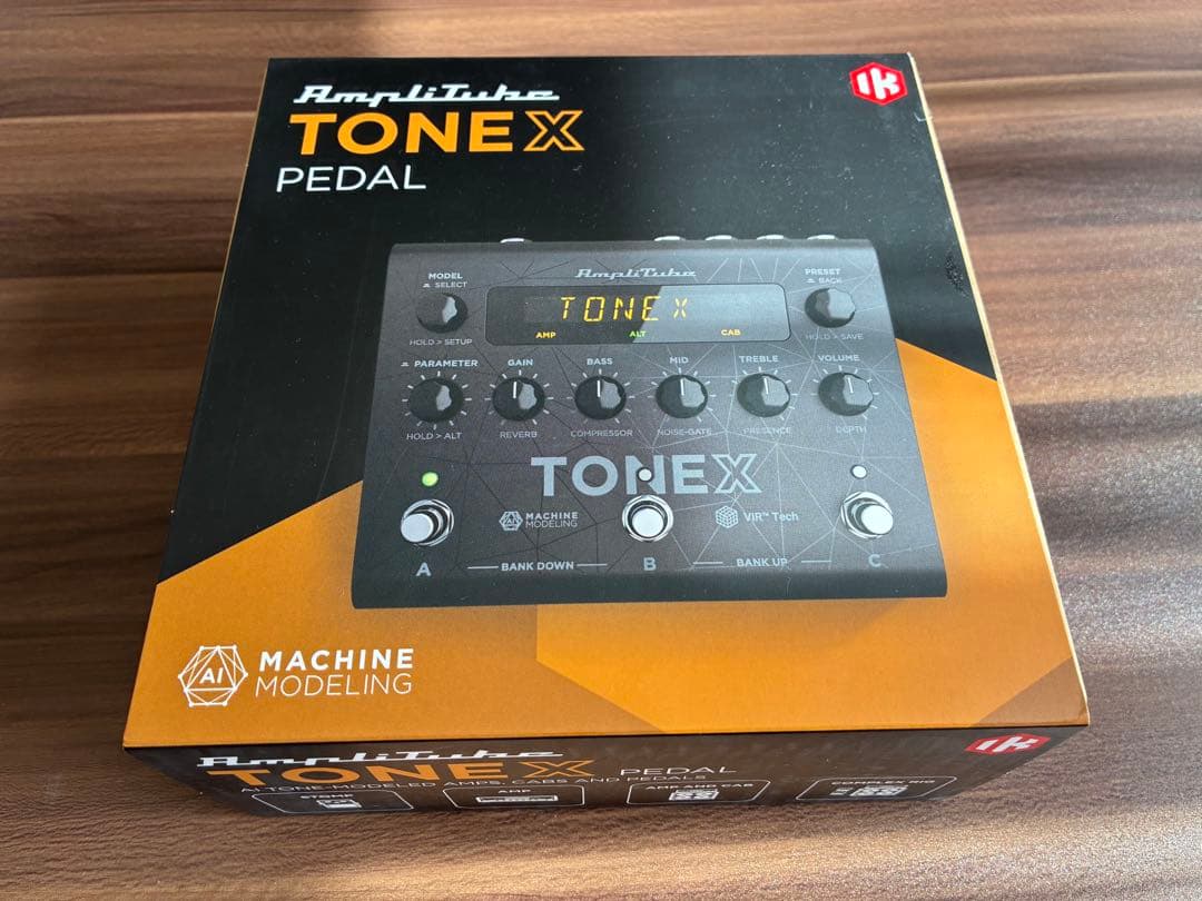 AmpliTube TONEX Pedal ギターエフェクター ライセンス譲渡❌