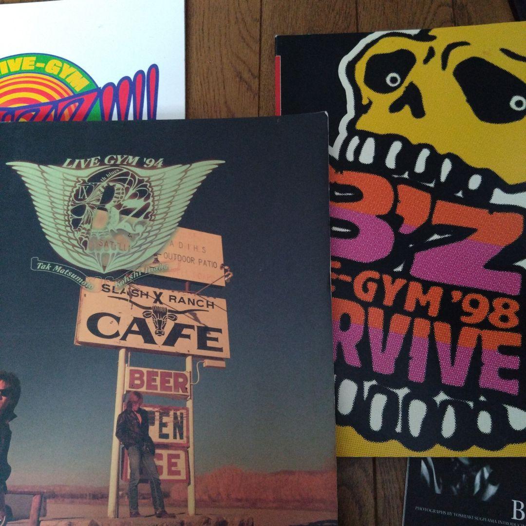 B'z ライブグッズセット94年～本・クリアファイル・ツアーパンフレットセット