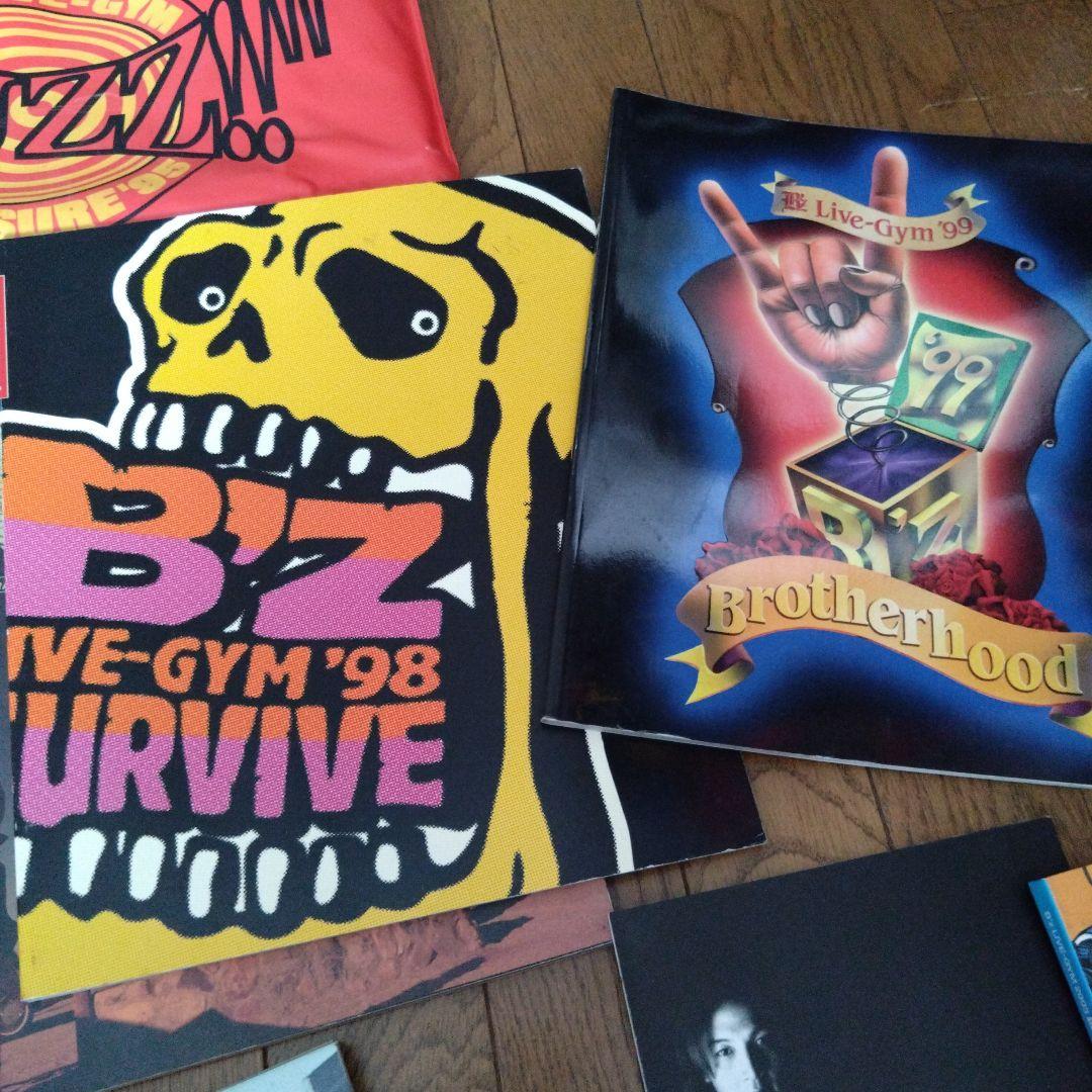 B'z ライブグッズセット94年～本・クリアファイル・ツアーパンフレットセット