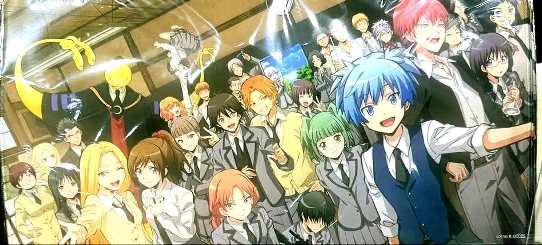 暗殺教室 デスクマット 10周年 赤羽業 潮田渚 赤羽 速水 殺せんせー