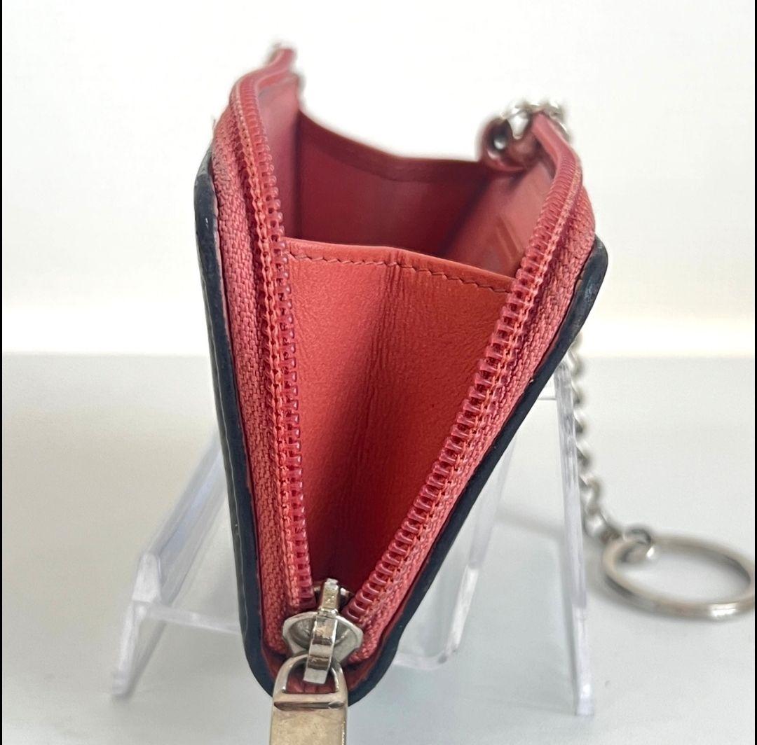 CHANEL　ケース　キーチェーン付き　黒ブラック