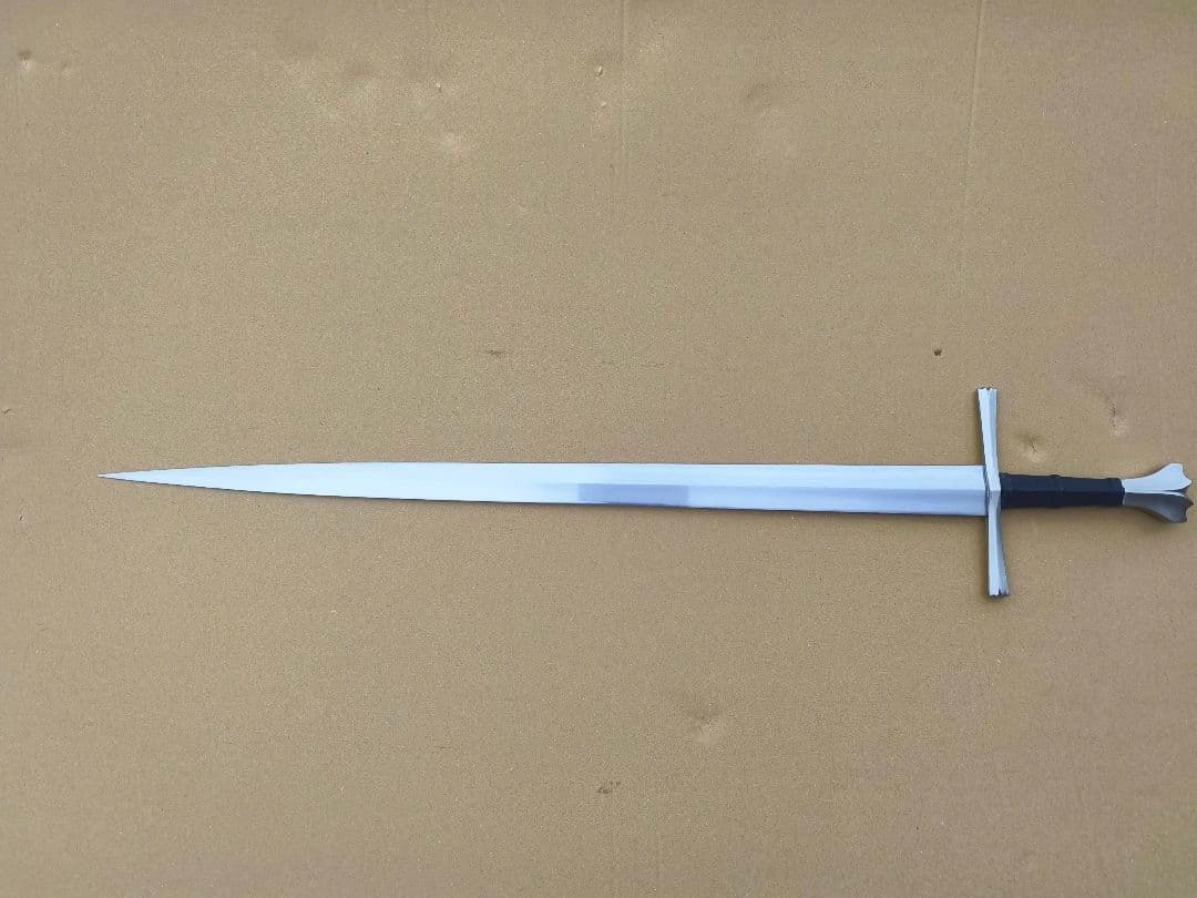 英翼武装剣 古兵器 武具 西洋剣 中世騎士の剣 片手剣【希少】高級 鑑賞用