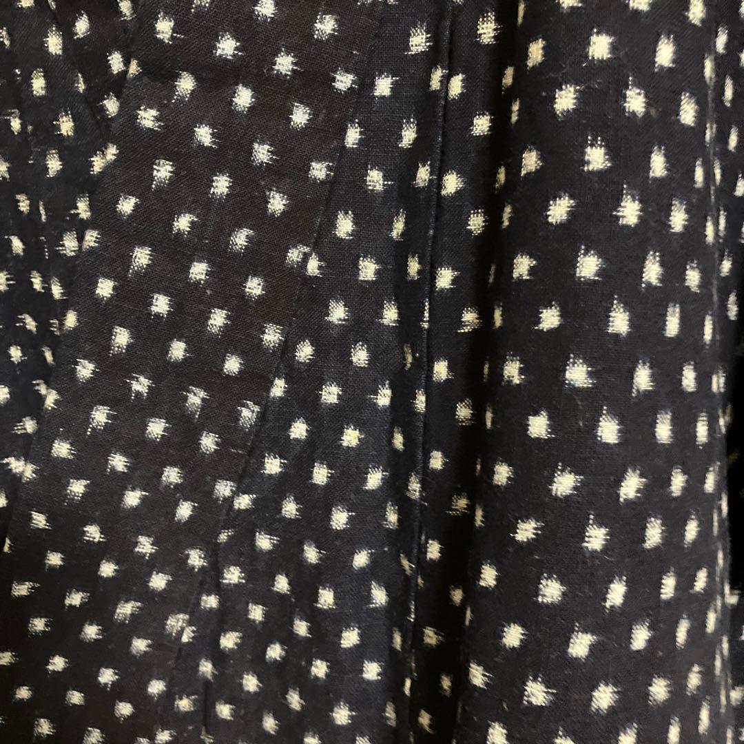 雪ん子絣あられ絣　一枚もの