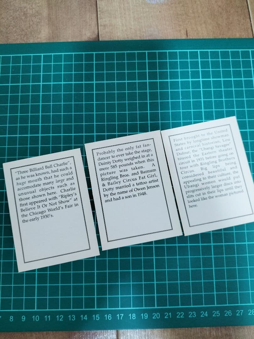 フリークスカード 畸形 見世物小屋 異端 米国製 『希少品』 - メルカリ