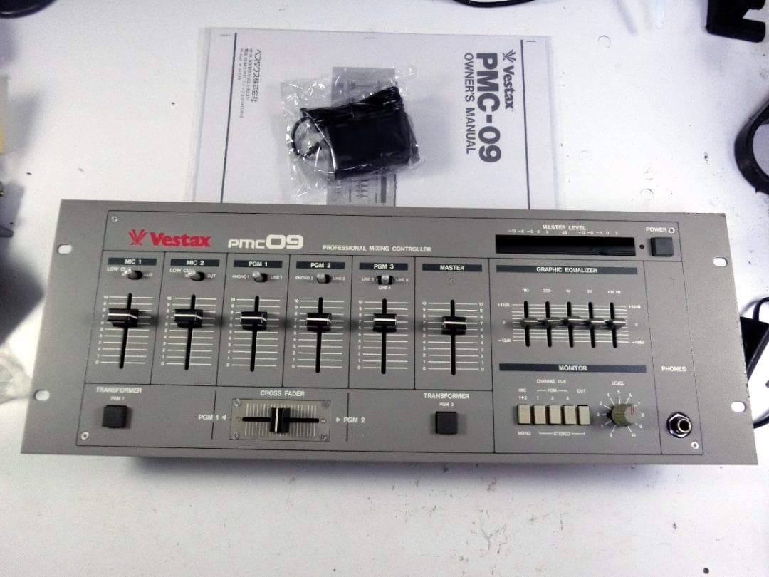 Vestax PMC09 MADE IN JAPNベスタクスヴィンテージミキサー