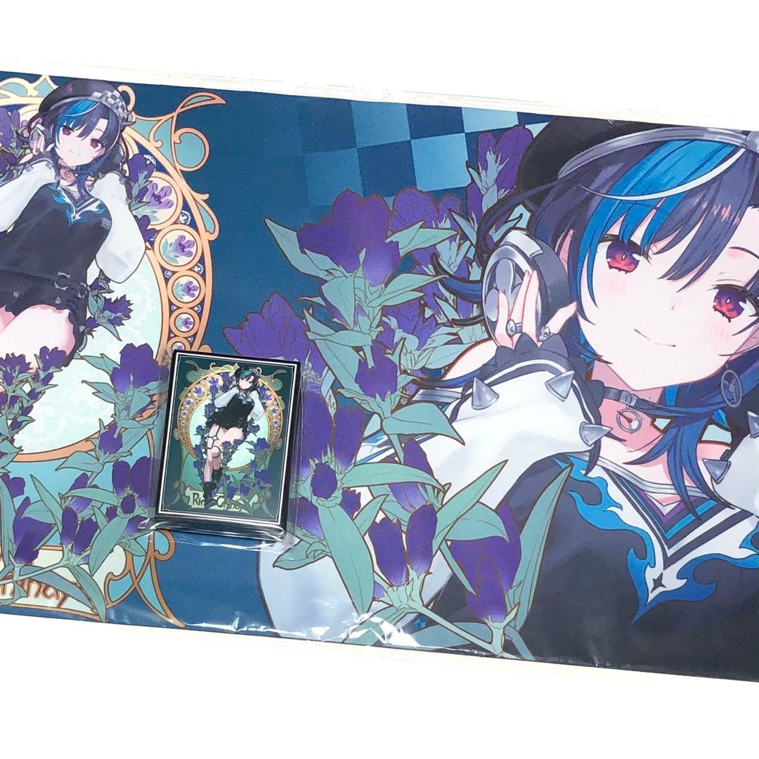 ホロライブ 輪堂千速 ミュシャ スリーブ プレイマット セット ii ホロライブ 輪堂千速 ミュシャ スリーブ プレイマット セット ii