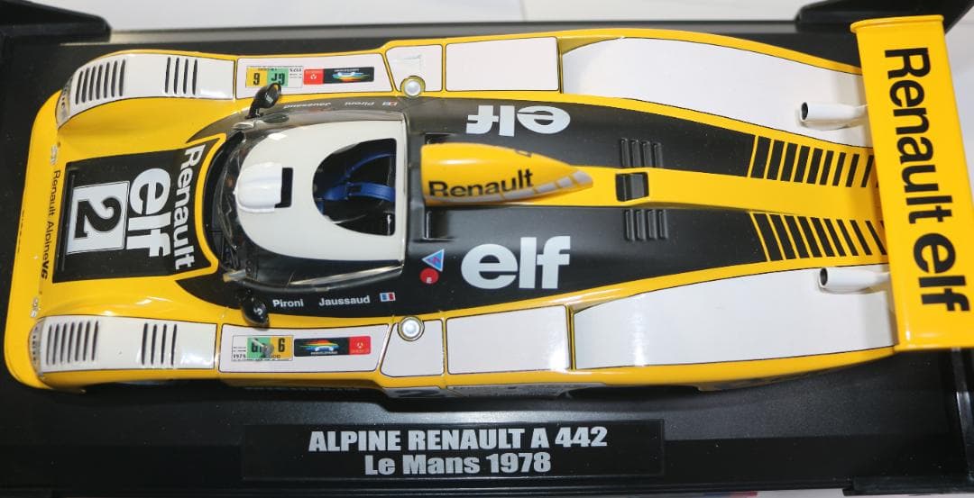 ノレブ製 アルピーヌ・ルノーA443 ル・マン1978　1/18 　中古品