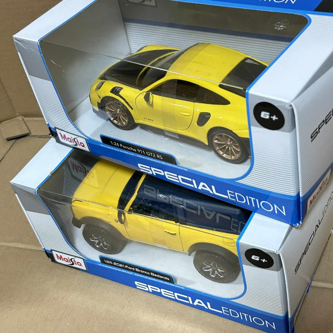 1/24 Maisto Bburago WELLY 4台セット