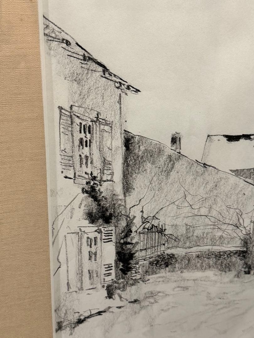 ベルナール・ガントナー　風景 Ⅲ デッサン BERNARD GARTNER