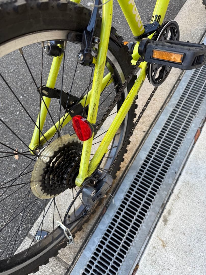 107 自転車 ルイガノ 大阪市 【引取り限定】 24インチ 変速付き