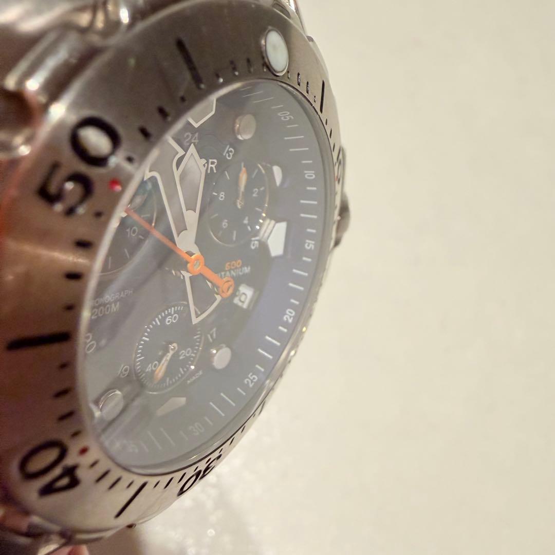 SECTOR 600 クロノグラ チタン 腕時計 セクター Titan