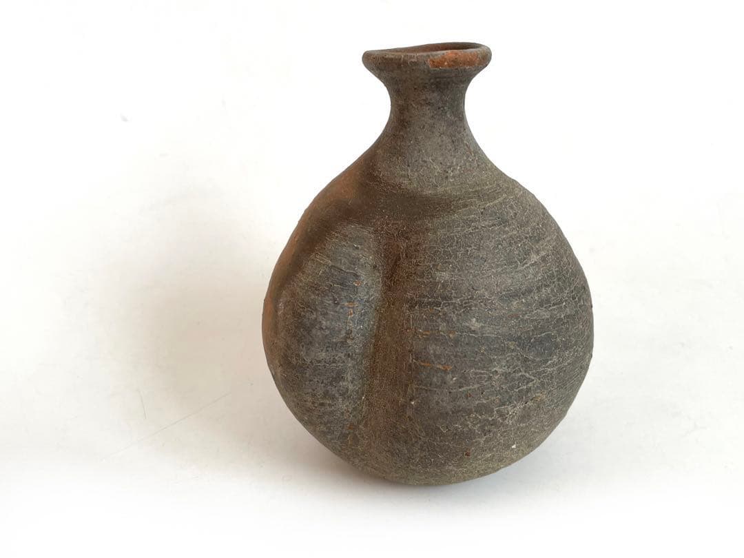 陶芸家　作家物　金重有邦　伊部　徳利　備前　備前焼　酒器　黒田陶苑　金重素山