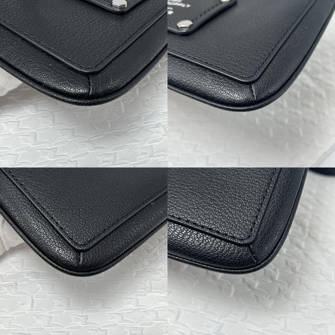 みっきい ✨極美品✨マークジェイコブス　レザーショルダーバッグクロスボディ