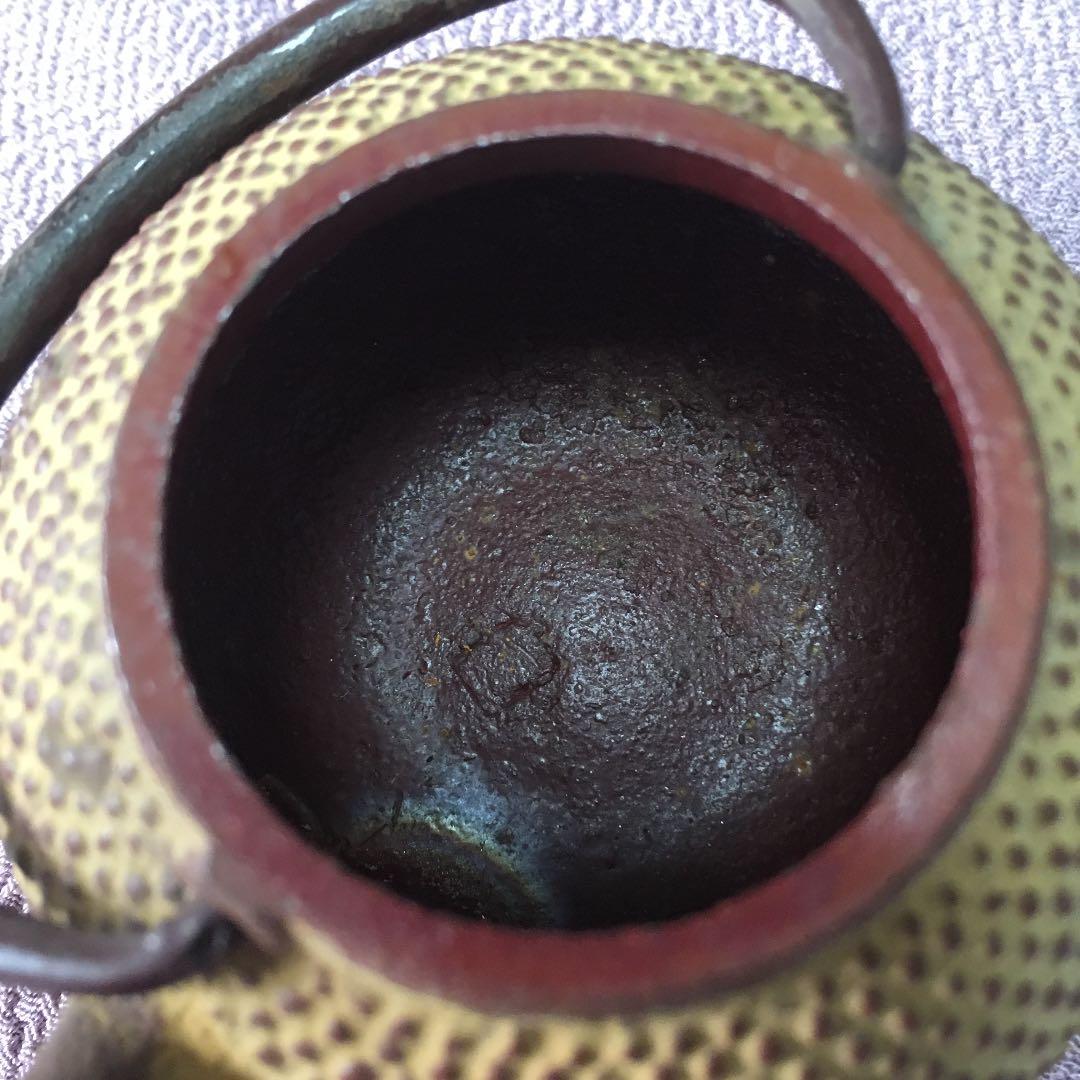 0448　鉄器 鉄瓶 小  ミニチュア