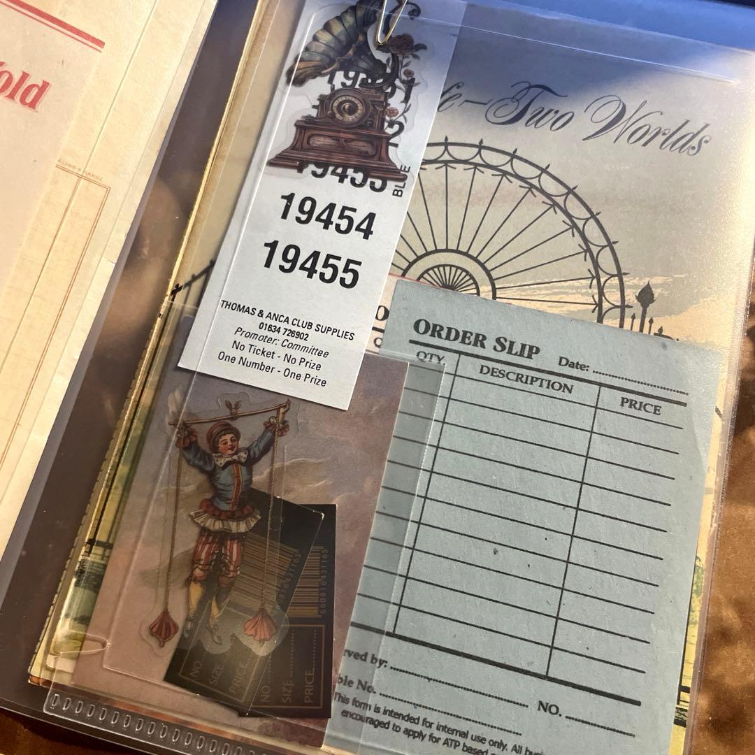 ヴィンテージ ジャンクジャーナル 紙モノ 詰め合わせファイル4 - メルカリ