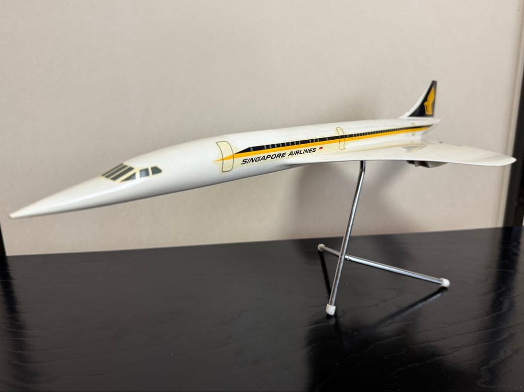 激レア シンガポール航空 コンコルド 1/100モデル ヴィンテージモデル