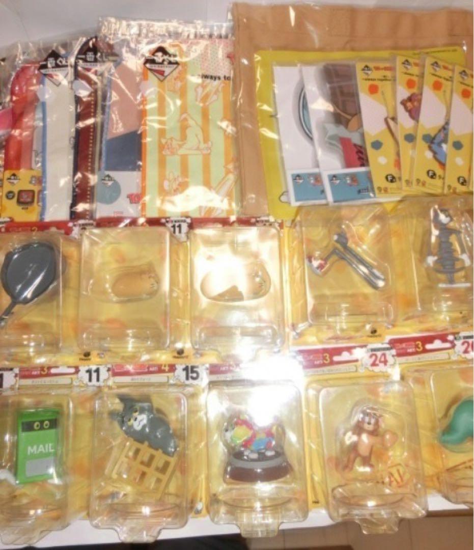 Happyくじ ハッピーくじ トムとジェリー　A賞フィギュアほか　約３５個