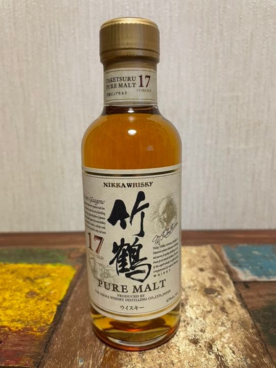 ニッカ 竹鶴17年 180ml ミニボトル