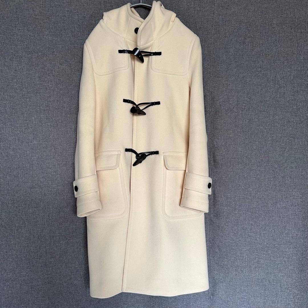 マカフィー トゥモローランド ダッフルコート ロングコート 白ホワイト