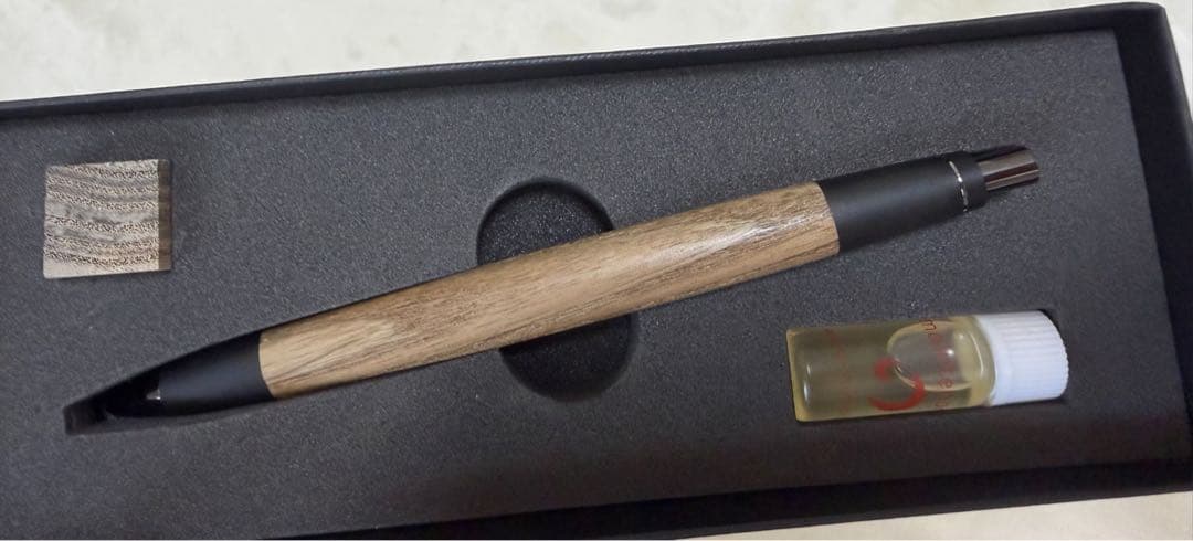 野原工芸　神代タモ（シルバー）　シャープペンシル