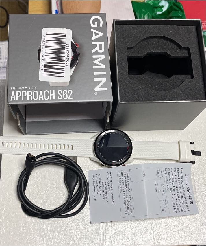Garmin S62 ゴルフGPSナビ 箱あり GARMIN (ガーミン) ゴルフGPSナビ