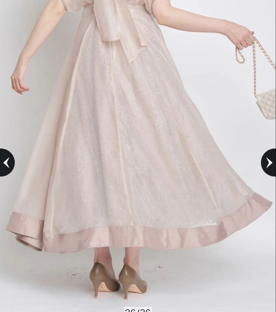 マイストラーダ⭐︎結婚式ゲストドレス⭐︎エアリーフレアドレス⭐︎未着用サイズS