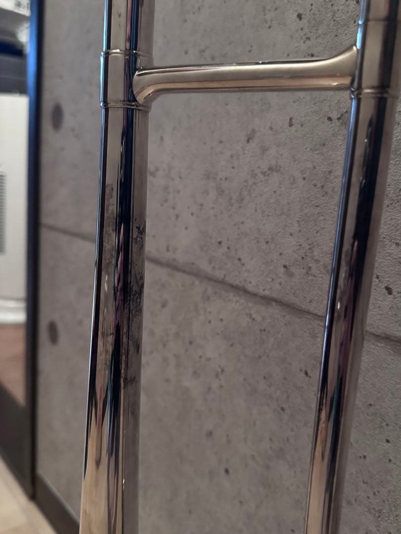 B&H テナートロンボーン　シルバー　C.C.シャイニーケース　青　セット