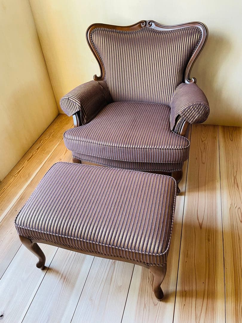 マルニ木工/MARUNI/マキシマム/アンドリュー/オットマン/猫脚/①