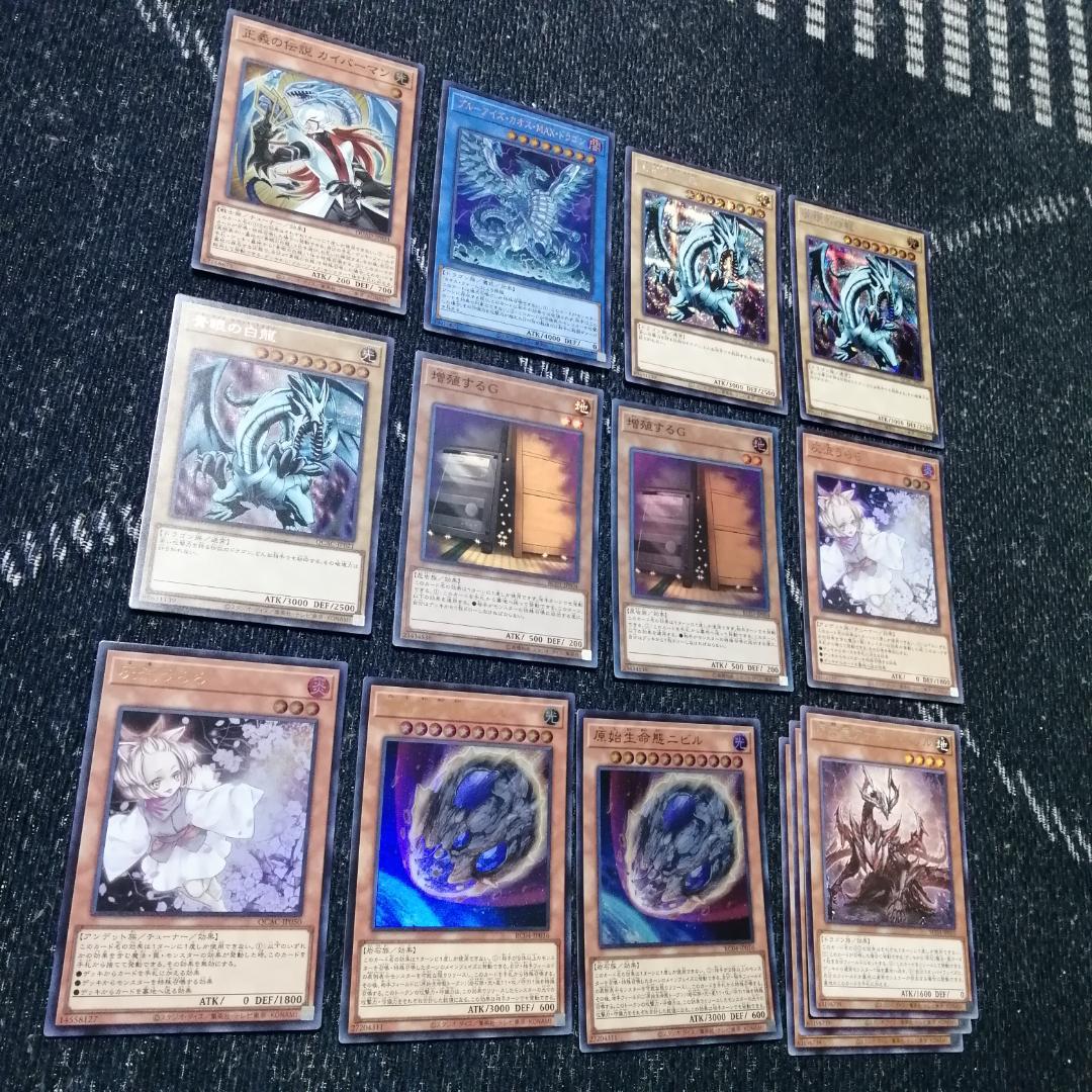 遊戯王　原石　青眼　デッキ　原石の皇脈　赤き竜　聖王の粉砕　[04035]