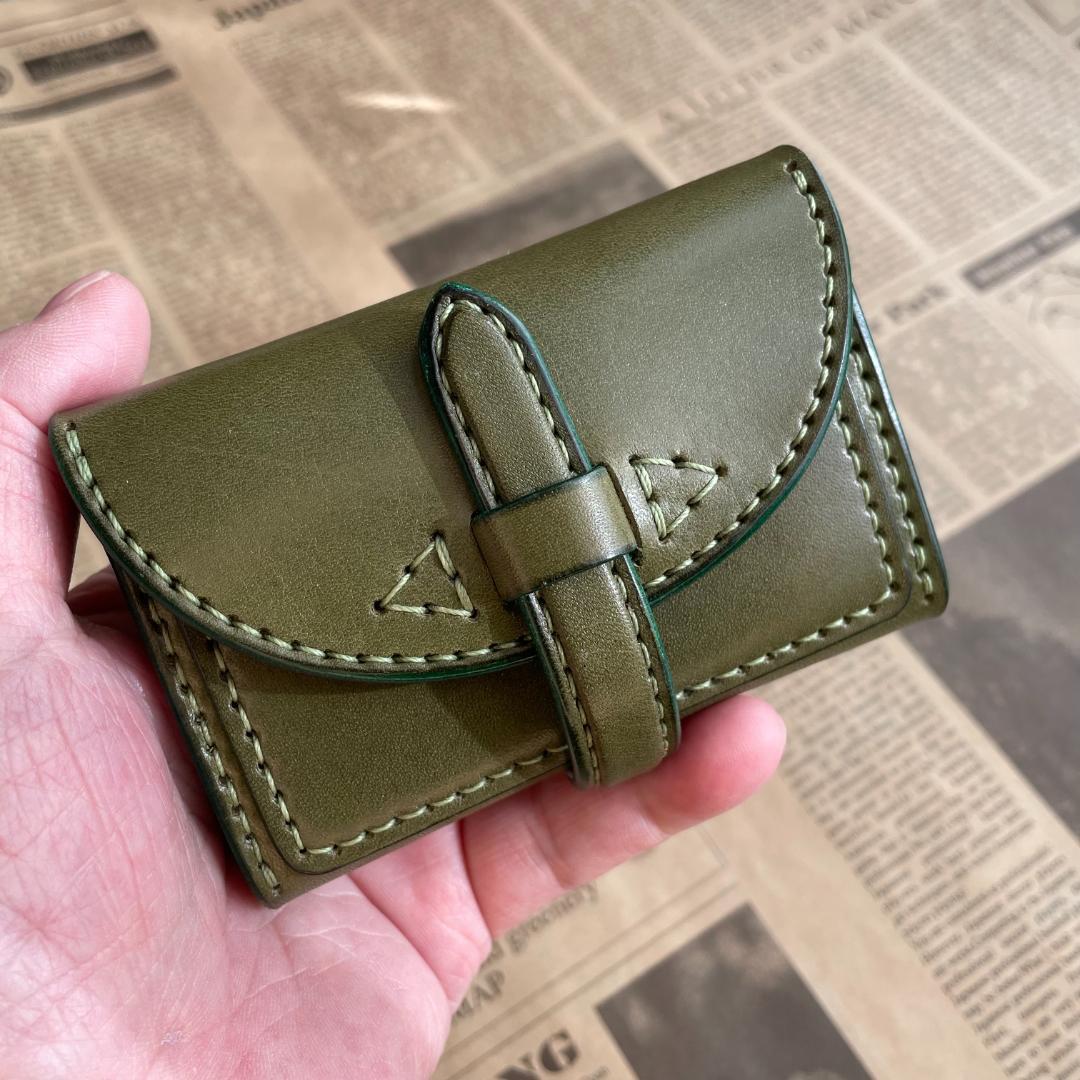 栃木レザー　カード・マルチケース　ミニウォレット