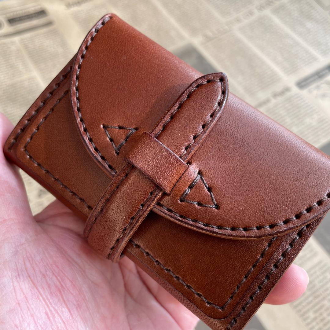 栃木レザー　カード・マルチケース　ミニウォレット