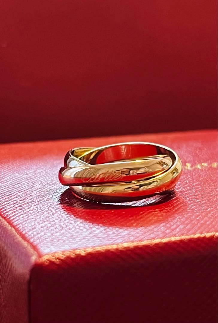 Cartier トリニティリング クラッシュ　サイズ54