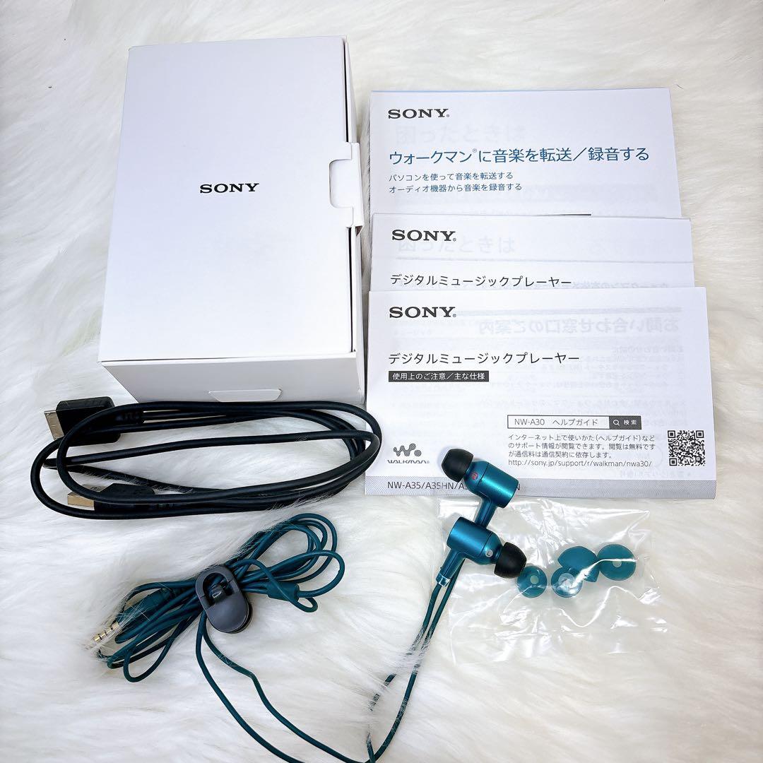 美品✨ソニー ウォークマン ミュージックプレーヤー 32ギガ 持ち運び 平成